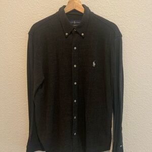Ralph Lauren Black Button-Up Shirt